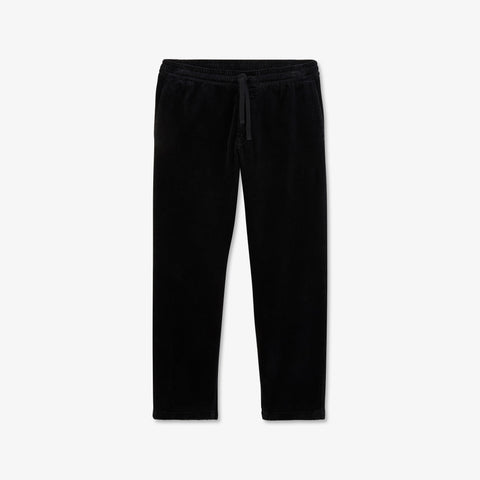 Black corduroy chinos with elasticated waist - Image 2